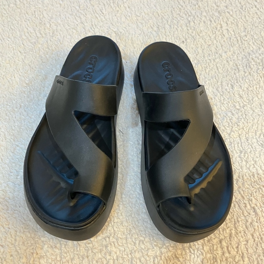 CROCS Getaway Platform Sandal Black